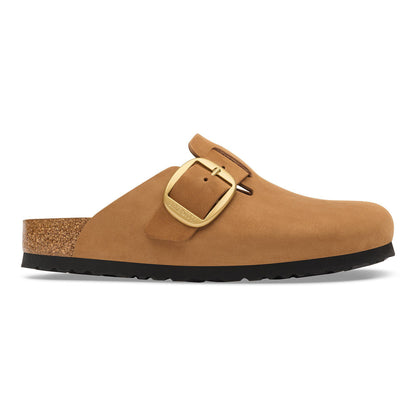 Boston Big Buckle Nubuck Leather in Color Mink Tonal | Birkenstock