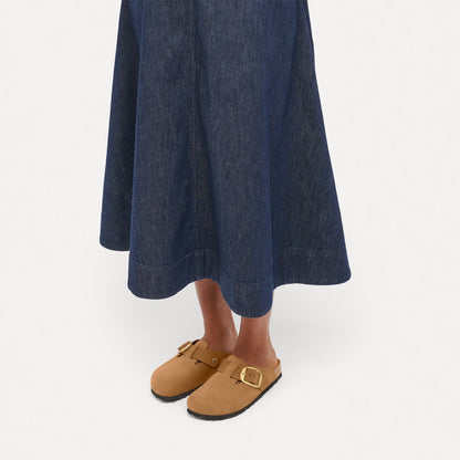 Boston Big Buckle Nubuck Leather in Color Mink Tonal | Birkenstock