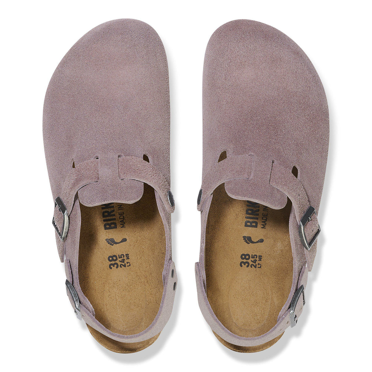 Tokio Suede Leather in Color Faded Purple | Birkenstock