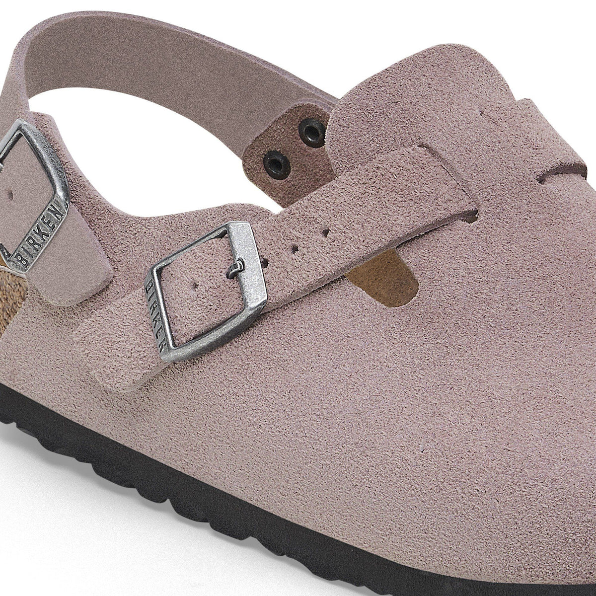 Tokio Suede Leather in Color Faded Purple | Birkenstock