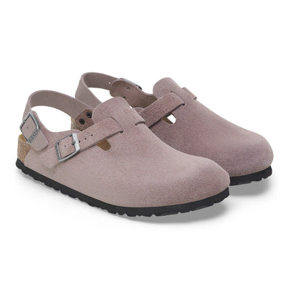 Tokio Suede Leather in Color Faded Purple | Birkenstock