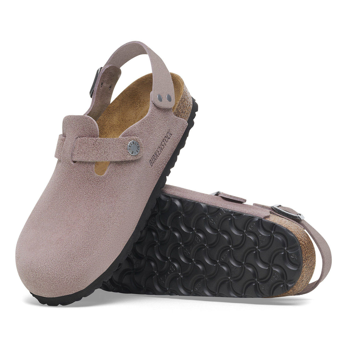 Tokio Suede Leather in Color Faded Purple | Birkenstock