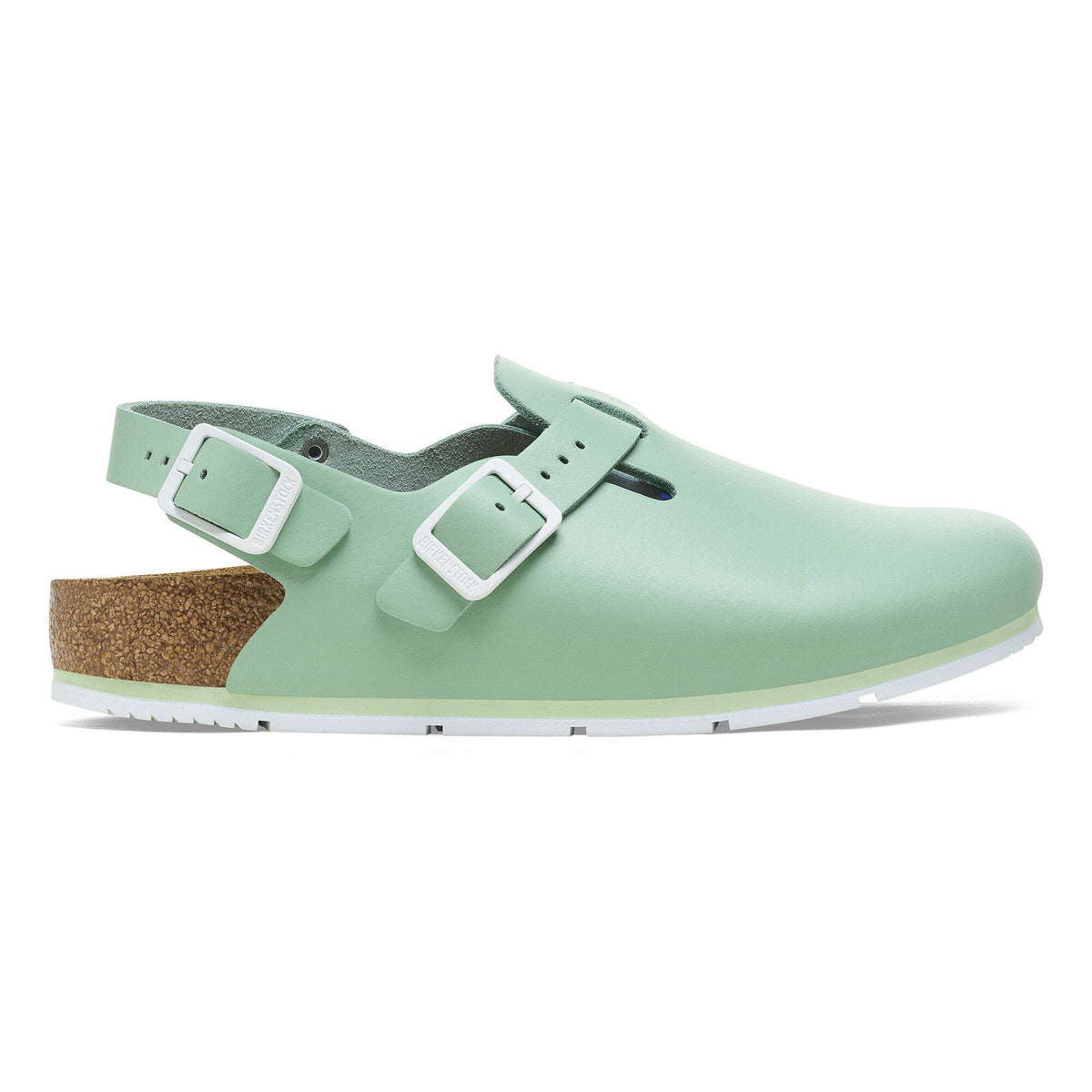 Tokio Pro Natural Coated Leather in Color Matcha | Birkenstock