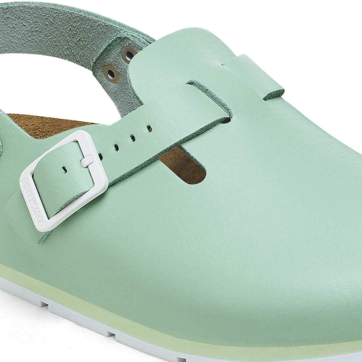 Tokio Pro Natural Coated Leather in Color Matcha | Birkenstock