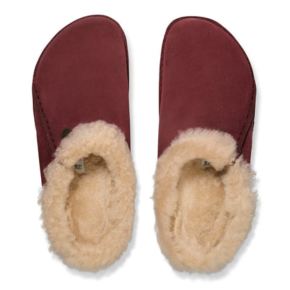 Zermatt Premium Suede Leather in Color Zinfandel | Birkenstock