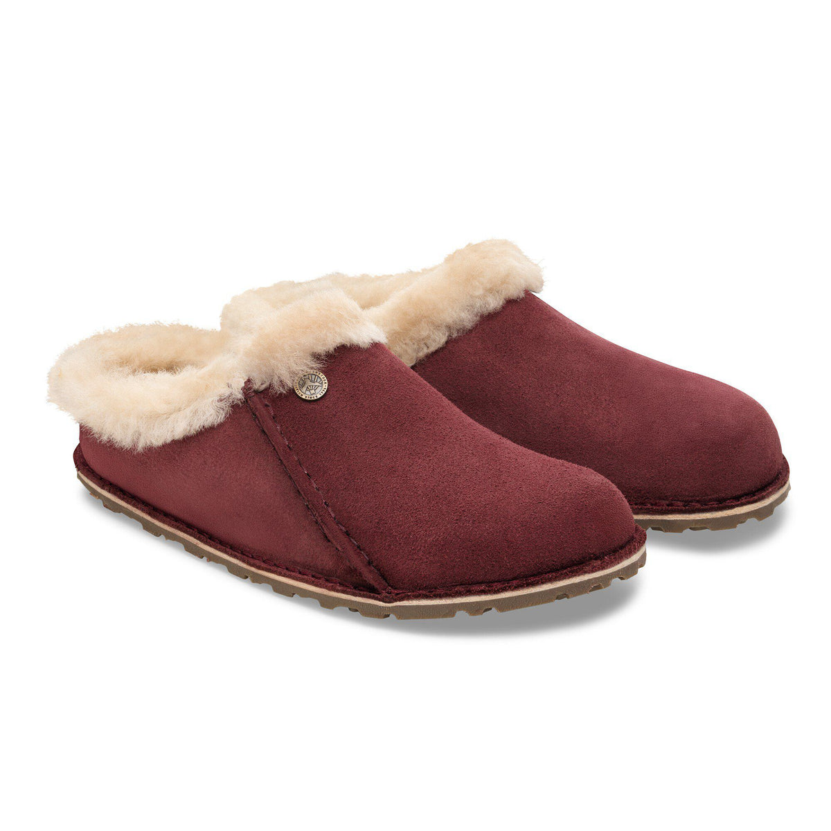 Zermatt Premium Suede Leather in Color Zinfandel | Birkenstock