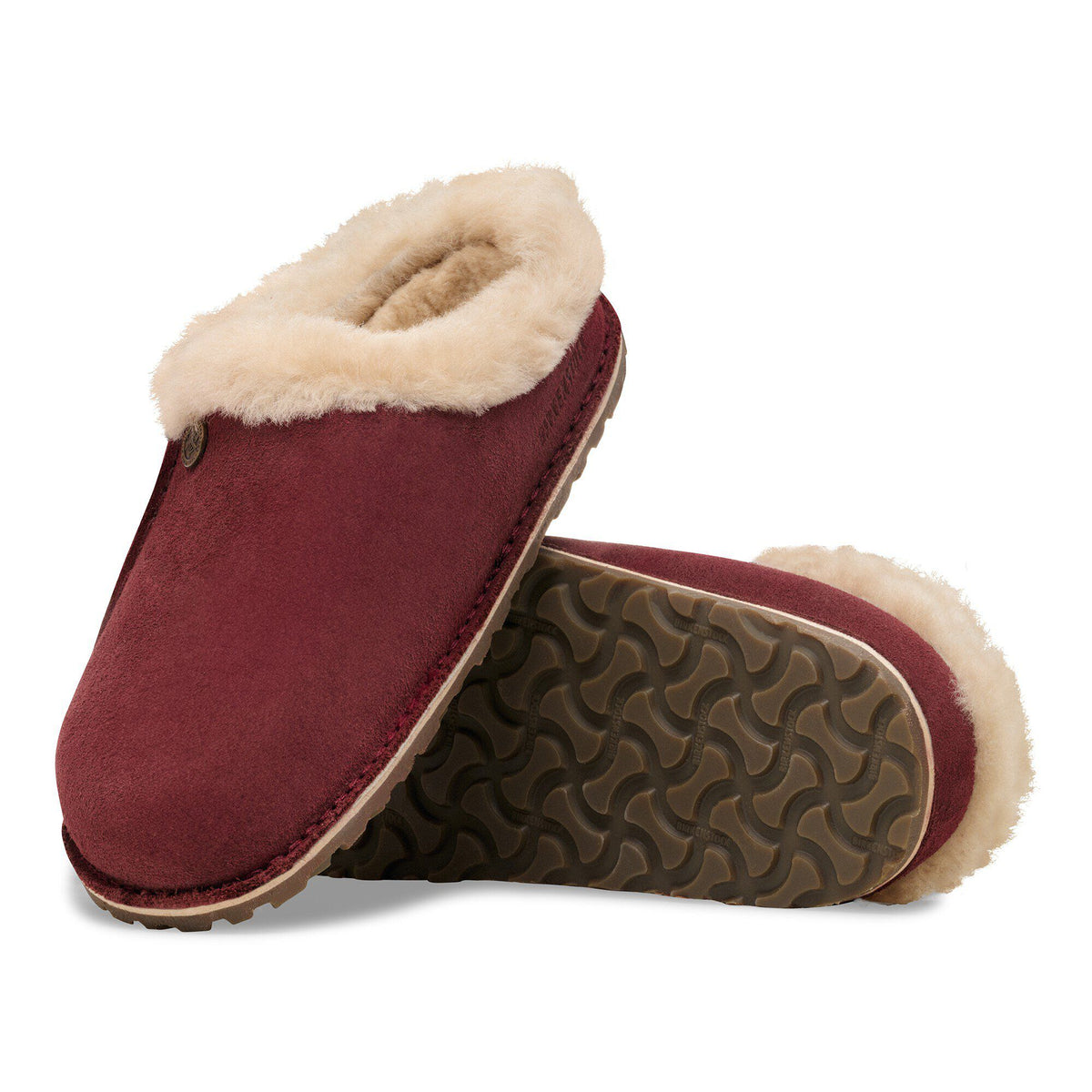 Zermatt Premium Suede Leather in Color Zinfandel | Birkenstock