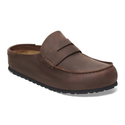 Naples Wrapped Oiled Leather in Color Habana | Birkenstock