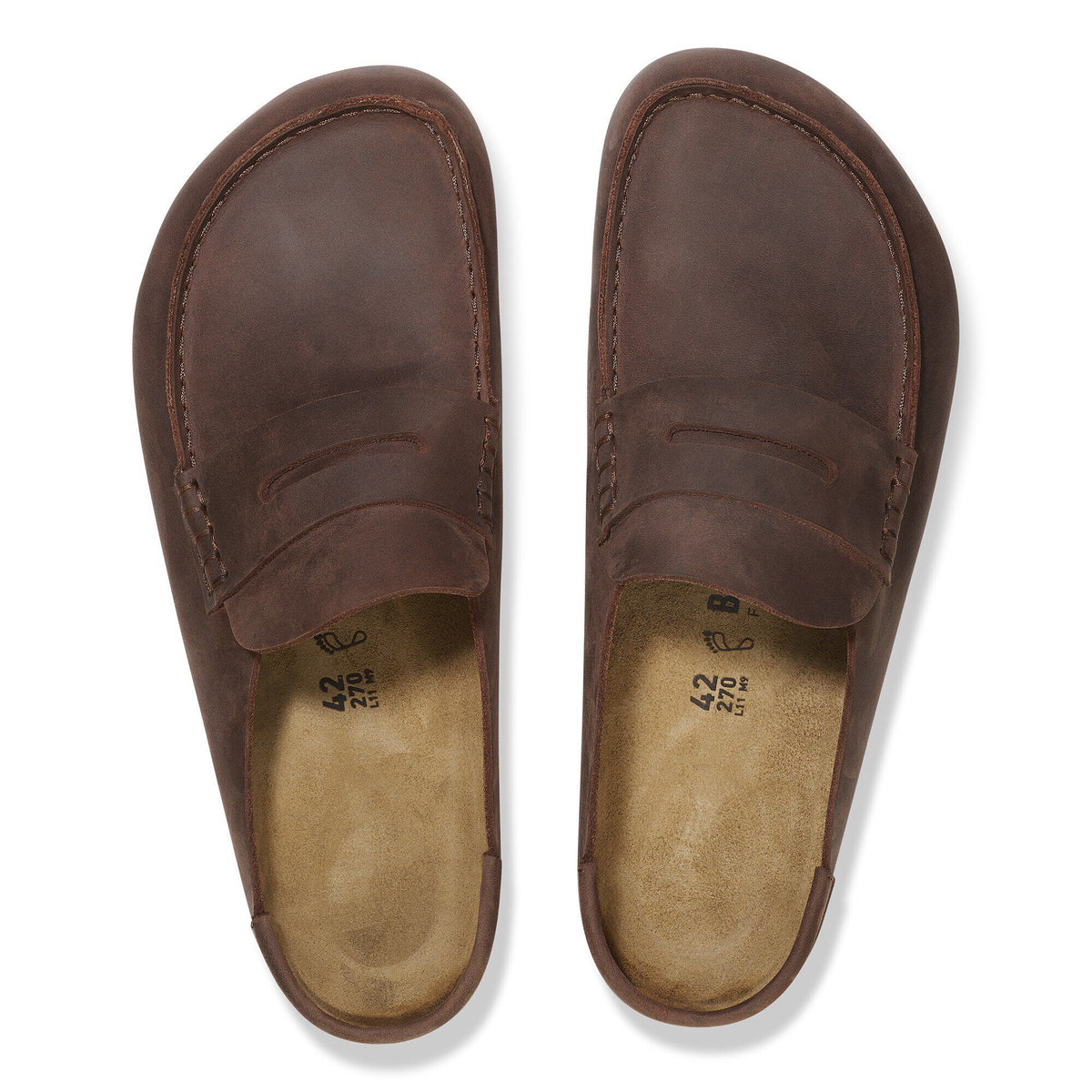 Naples Wrapped Oiled Leather in Color Habana | Birkenstock