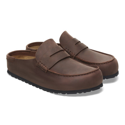 Naples Wrapped Oiled Leather in Color Habana | Birkenstock