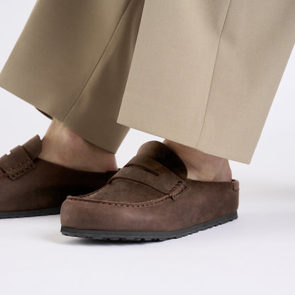 Naples Wrapped Oiled Leather in Color Habana | Birkenstock