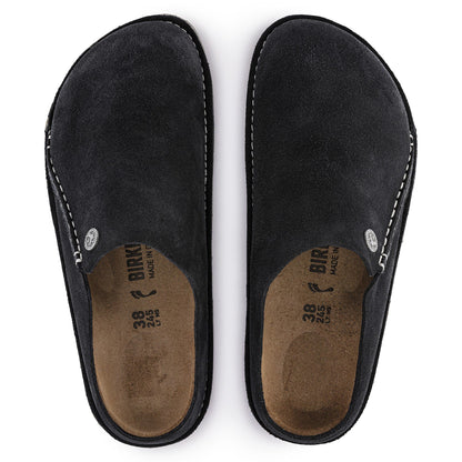 Zermatt Premium Suede Leather in Color Midnight Blue | Birkenstock