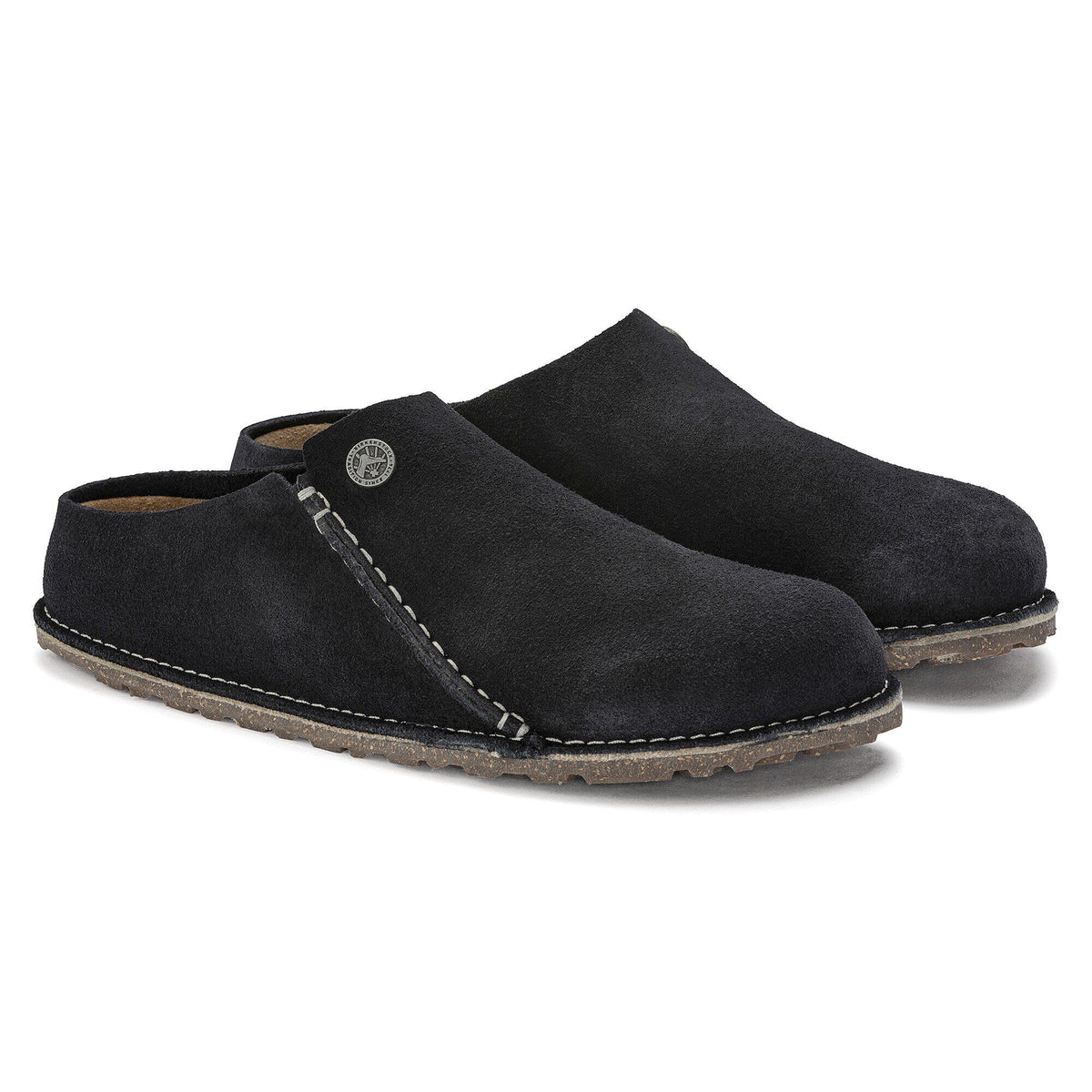 Zermatt Premium Suede Leather in Color Midnight Blue | Birkenstock