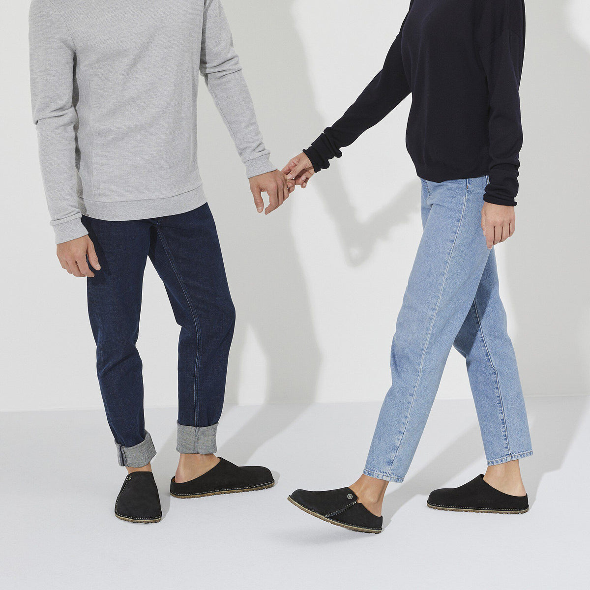 Zermatt Premium Suede Leather in Color Midnight Blue | Birkenstock