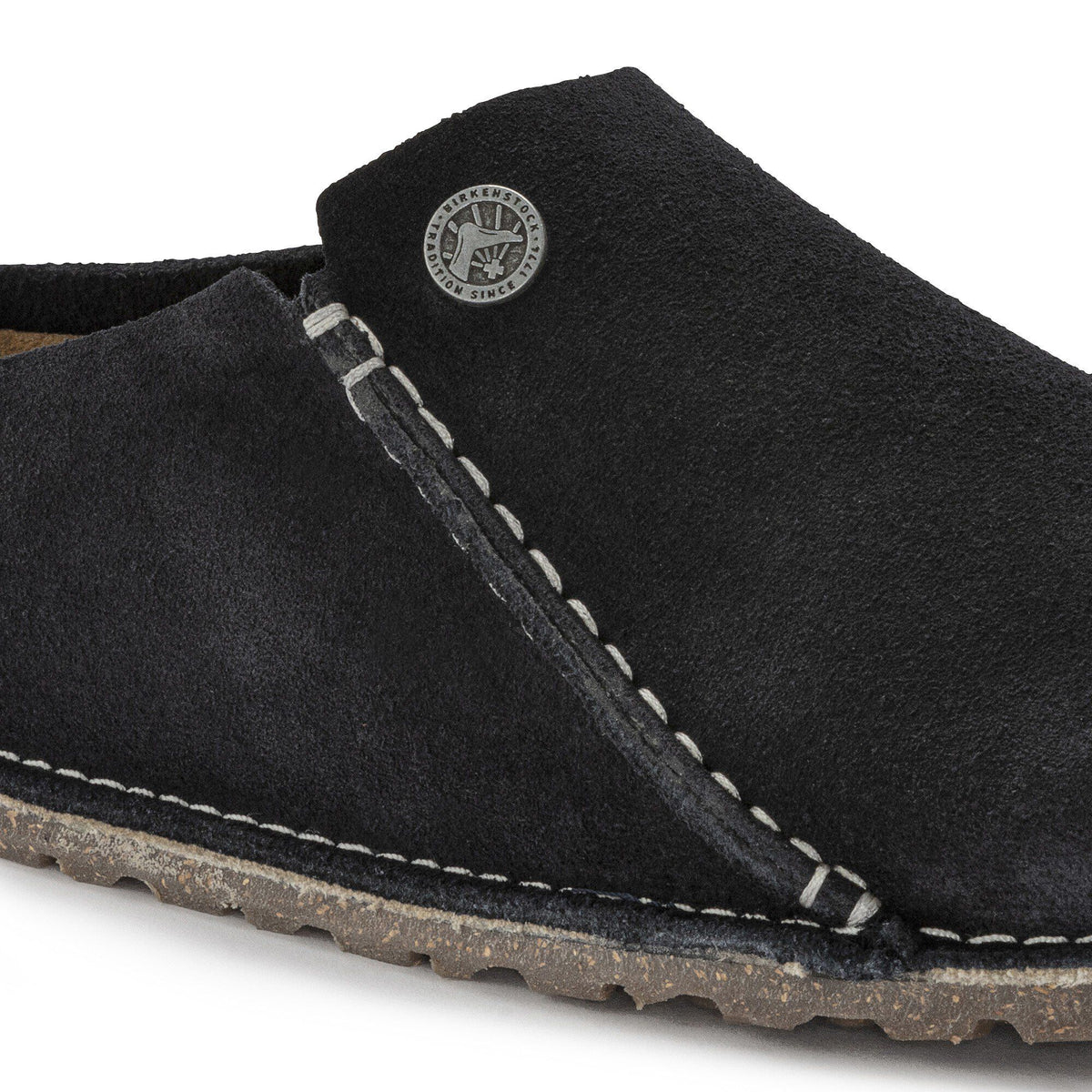 Zermatt Premium Suede Leather in Color Midnight Blue | Birkenstock