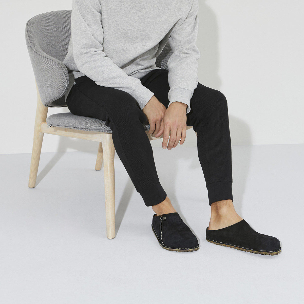 Zermatt Premium Suede Leather in Color Midnight Blue | Birkenstock