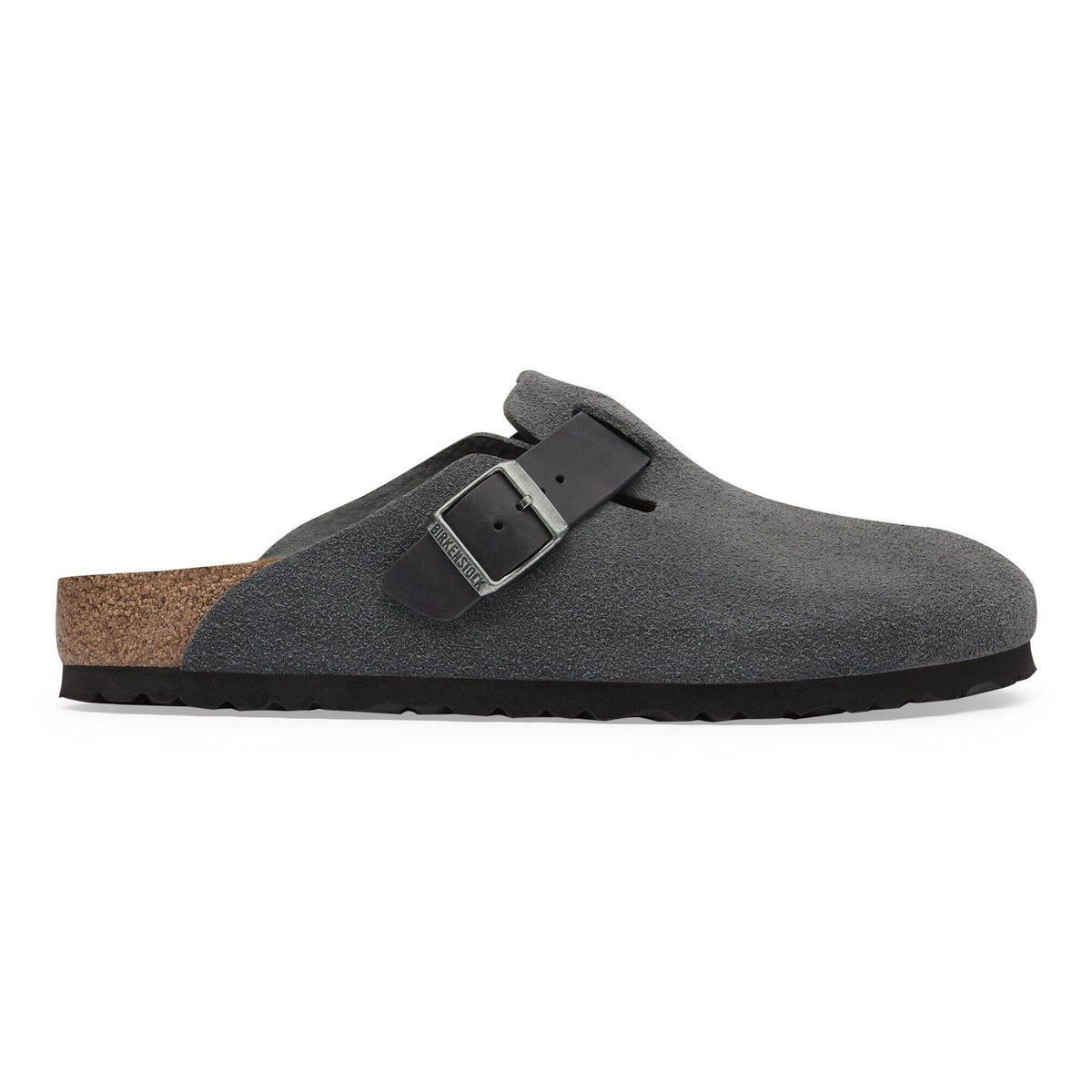 Boston Mixed Leather in Color Charcoal | Birkenstock