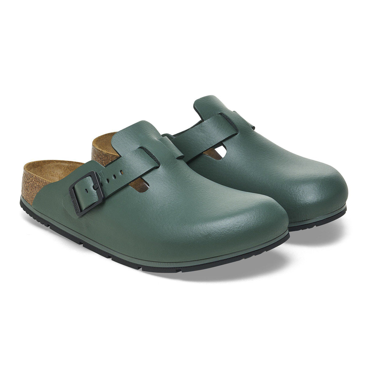 Boston Pro Leather in Color Thyme | Birkenstock
