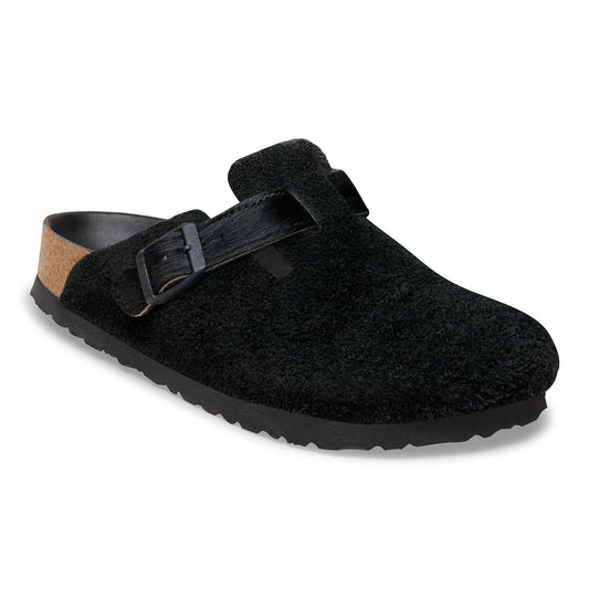 Boston Suede Leather in Color Black | Birkenstock