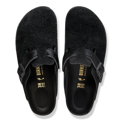 Boston Suede Leather in Color Black | Birkenstock