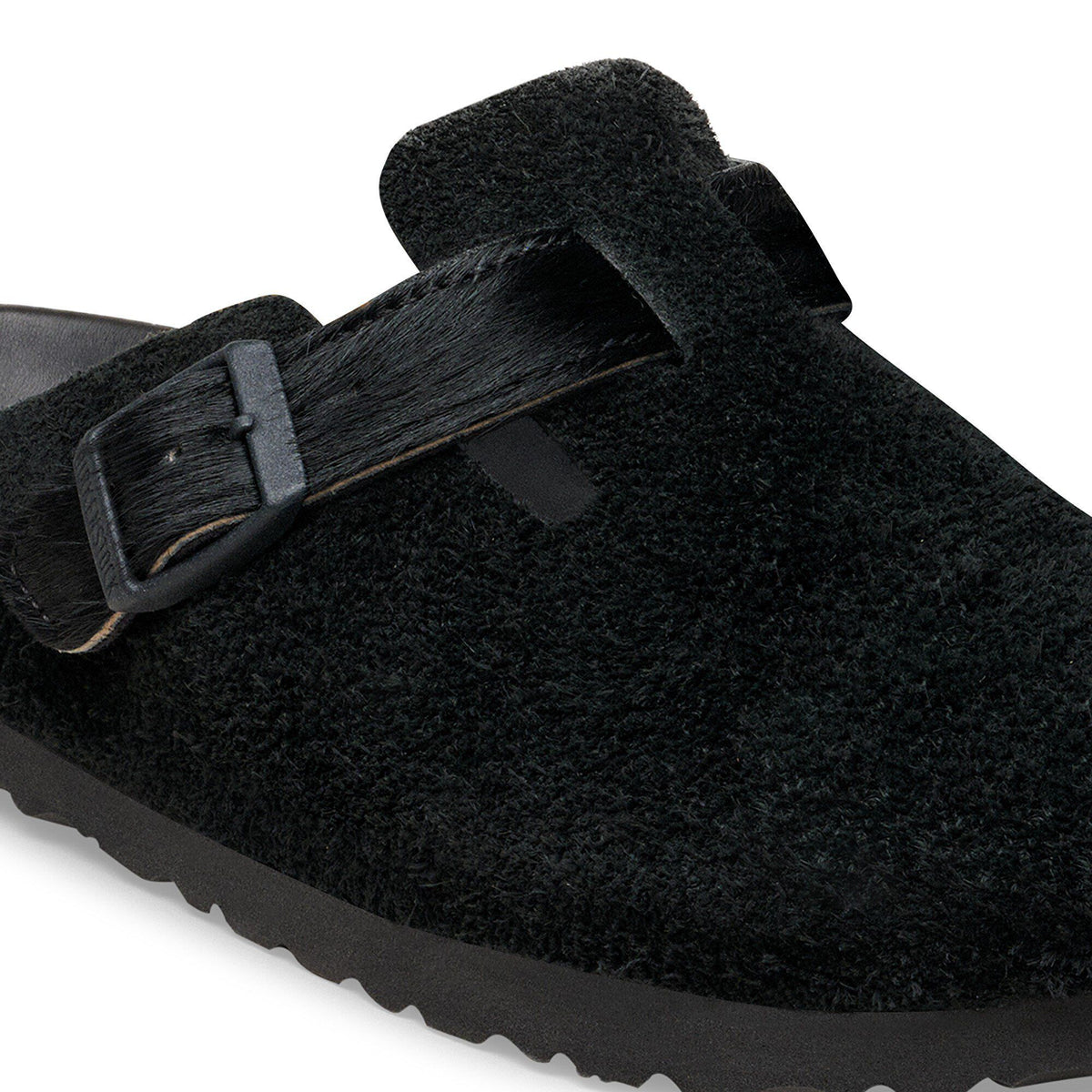 Boston Suede Leather in Color Black | Birkenstock