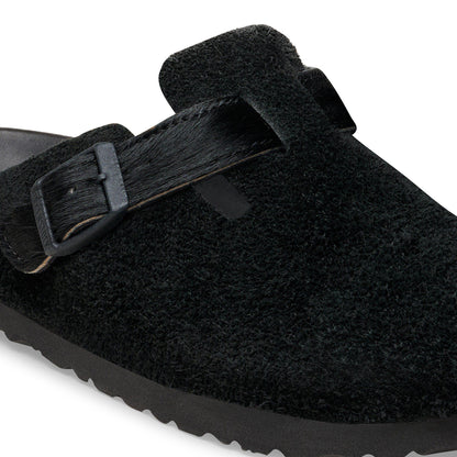 Boston Suede Leather in Color Black | Birkenstock