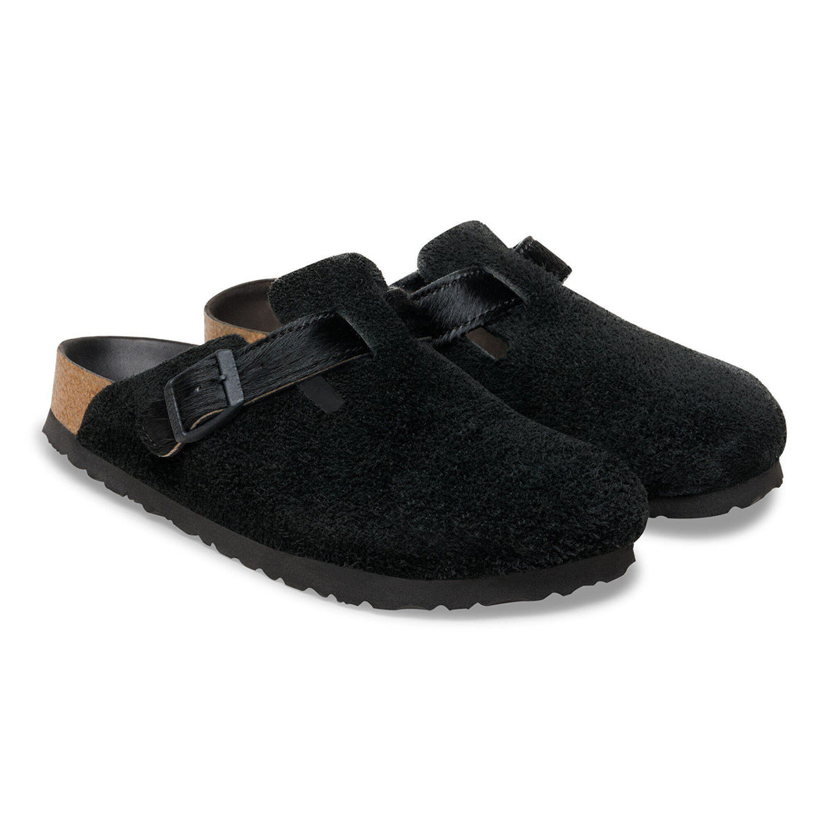 Boston Suede Leather in Color Black | Birkenstock