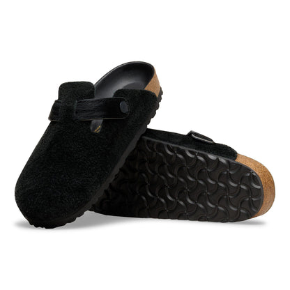 Boston Suede Leather in Color Black | Birkenstock