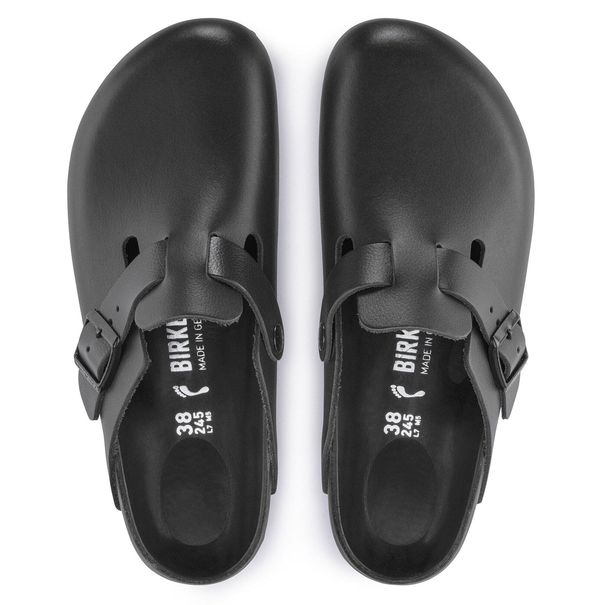 Boston Exquisite Leather in Color Black | Birkenstock