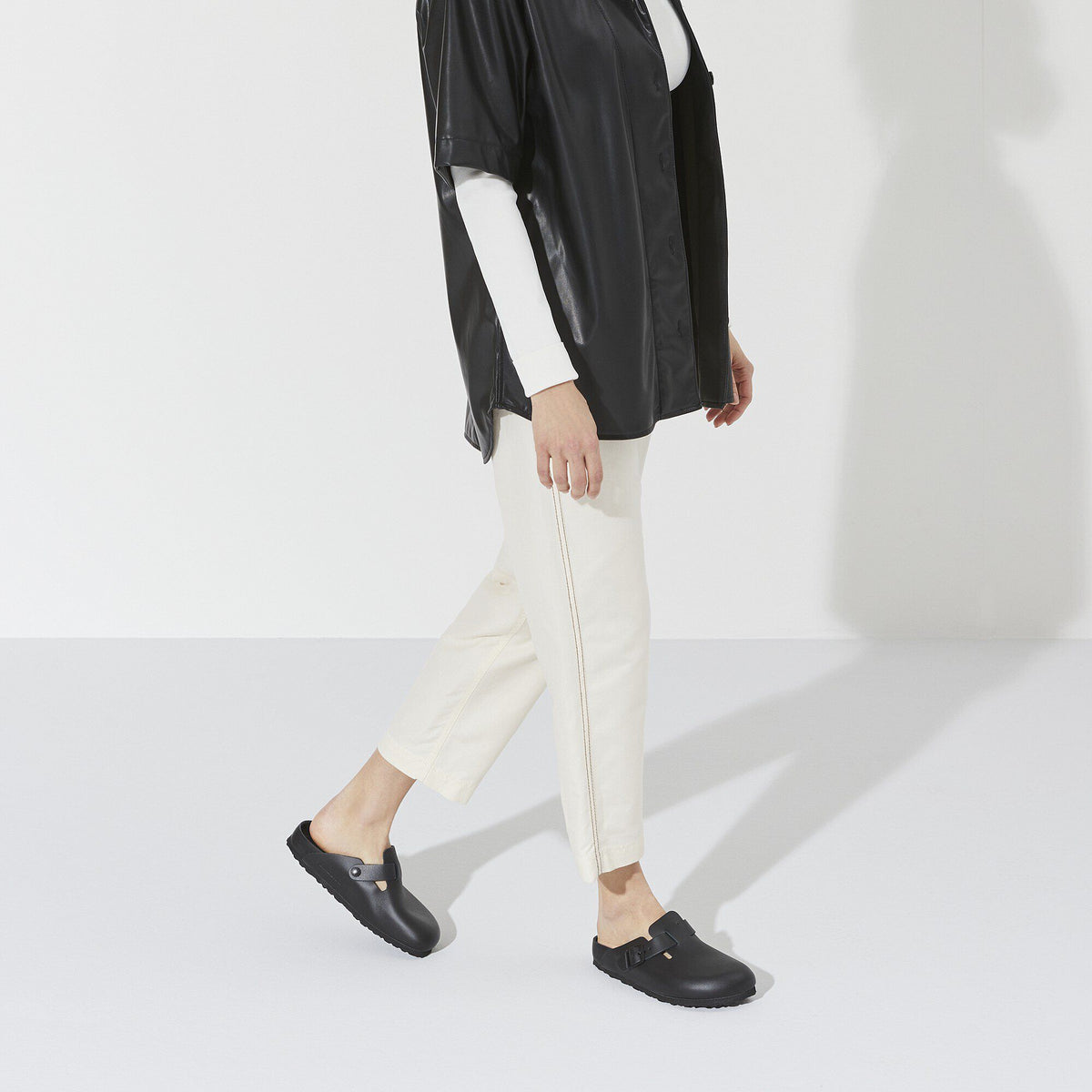 Boston Exquisite Leather in Color Black | Birkenstock