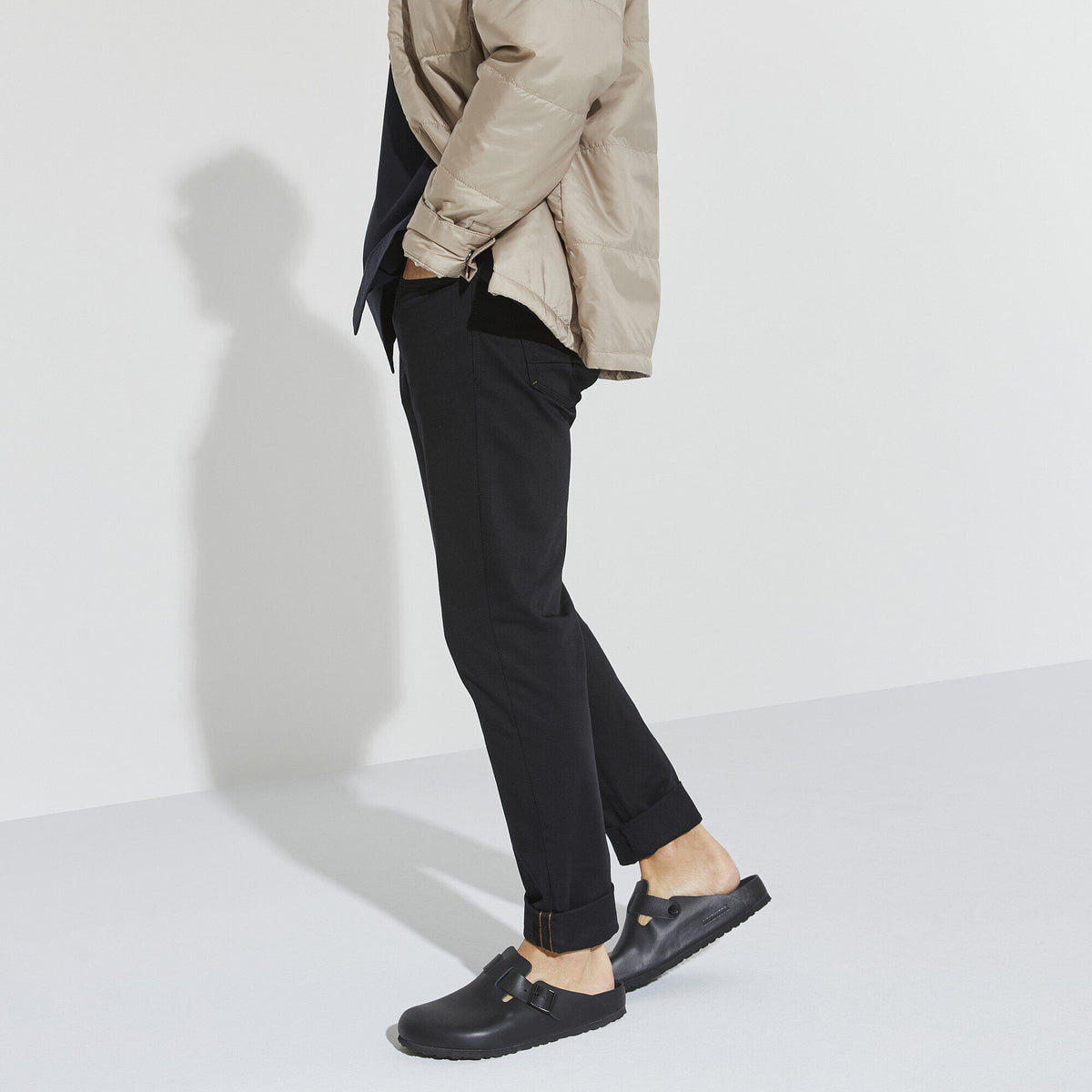 Boston Exquisite Leather in Color Black | Birkenstock