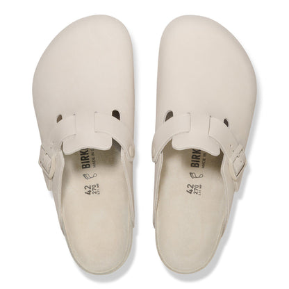 Boston Nubuck Leather in Color Oyster | Birkenstock