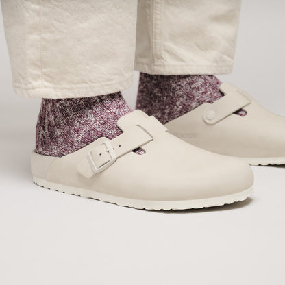 Boston Nubuck Leather in Color Oyster | Birkenstock