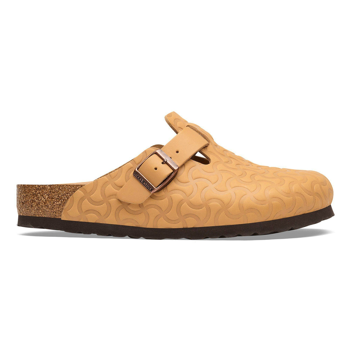 Boston Embossed Leather in Color Nature | Birkenstock