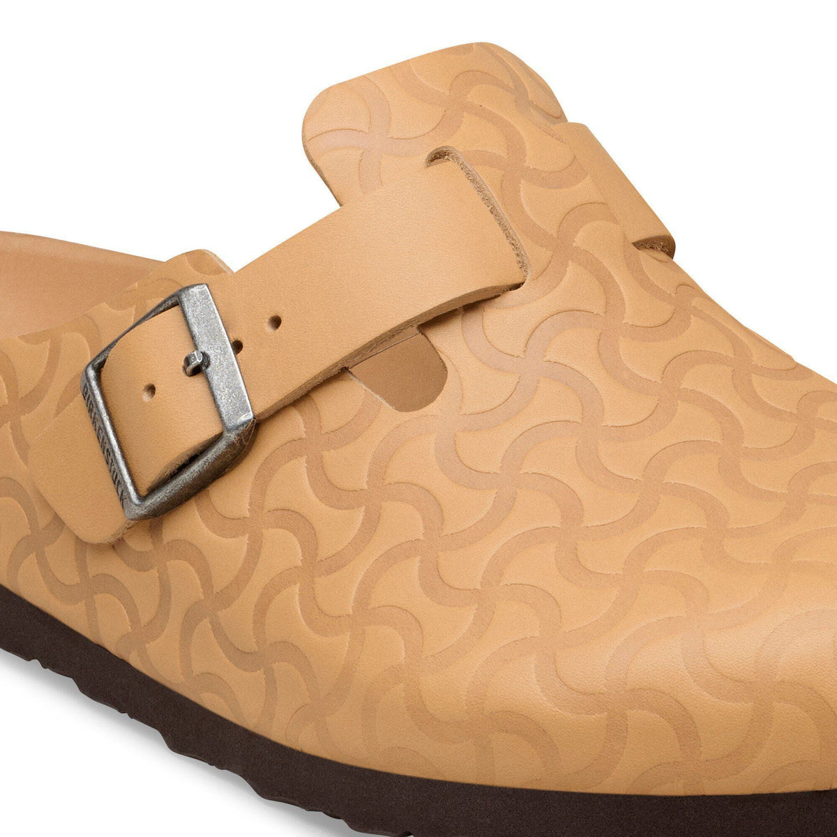 Boston Embossed Leather in Color Nature | Birkenstock