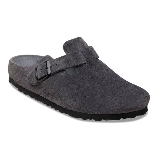 Boston Suede Leather in Color Charcoal | Birkenstock