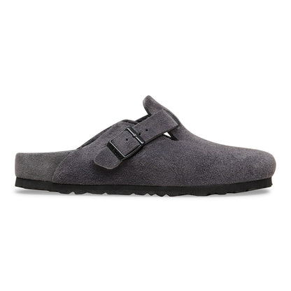Boston Suede Leather in Color Charcoal | Birkenstock