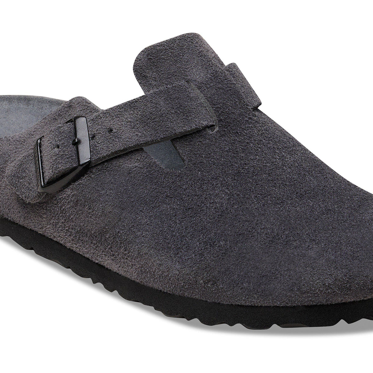 Boston Suede Leather in Color Charcoal | Birkenstock