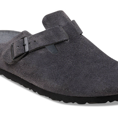 Boston Suede Leather in Color Charcoal | Birkenstock