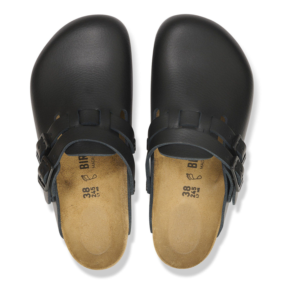 Kay PRO Natural Coated Leather in Color Black | Birkenstock