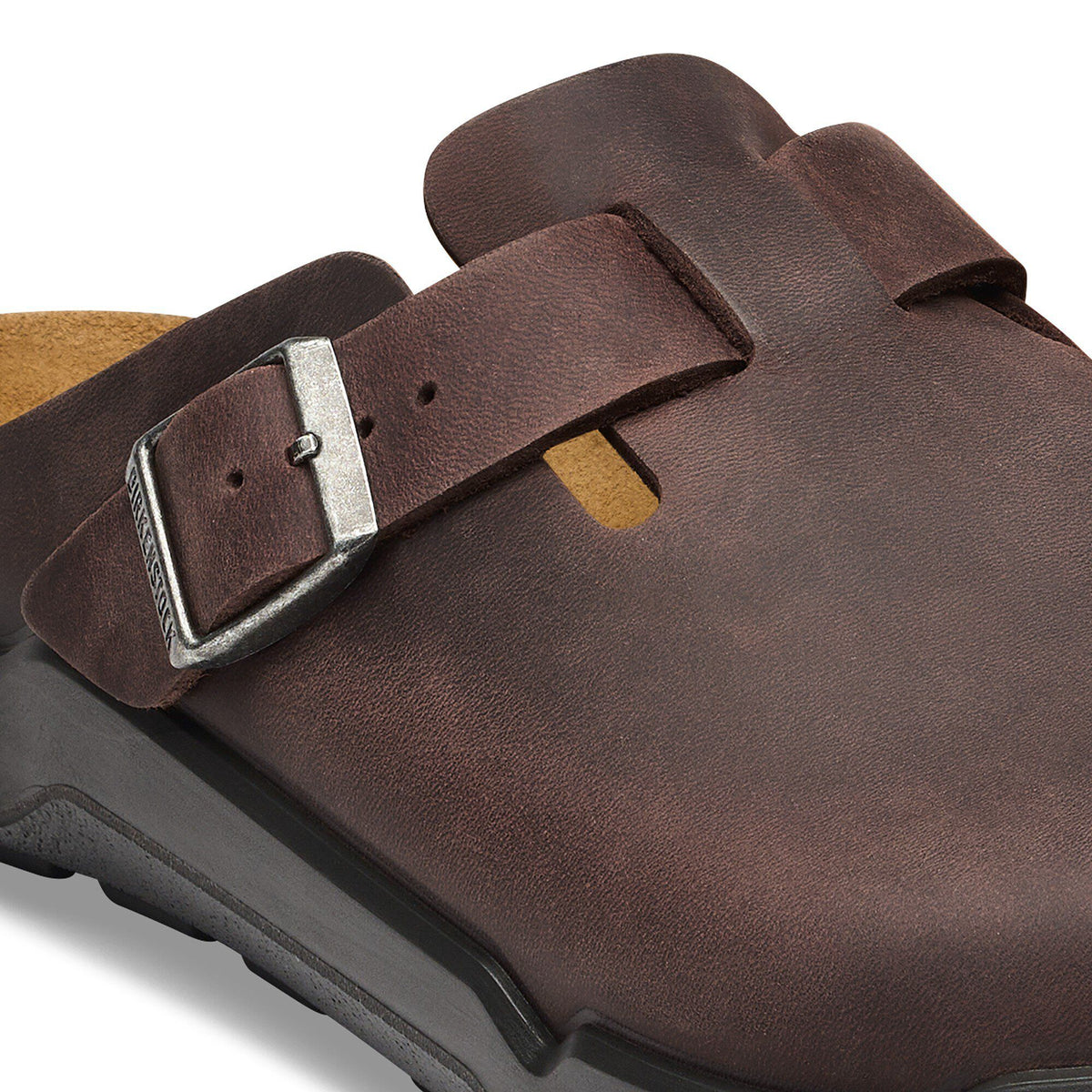 Boston Crosstown Oiled Leather in Color Habana | Birkenstock
