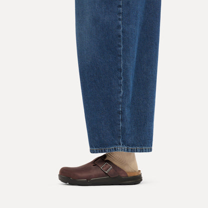 Boston Crosstown Oiled Leather in Color Habana | Birkenstock