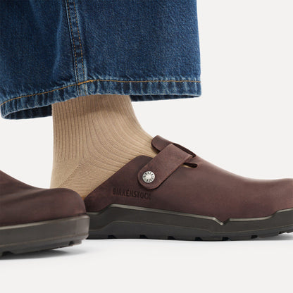 Boston Crosstown Oiled Leather in Color Habana | Birkenstock