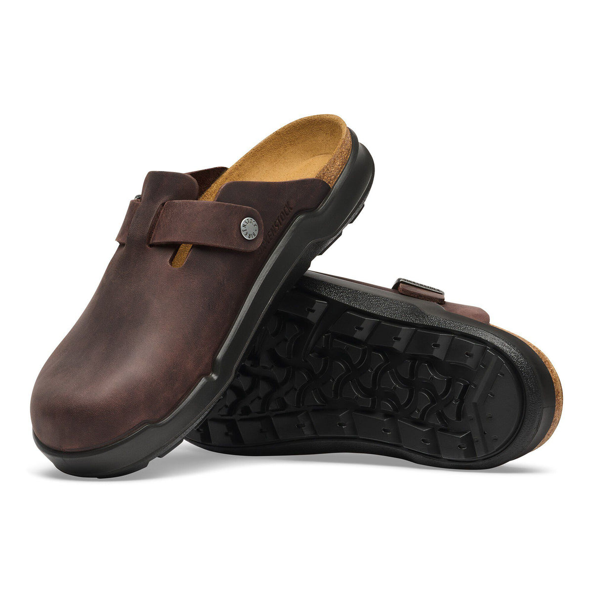 Boston Crosstown Oiled Leather in Color Habana | Birkenstock