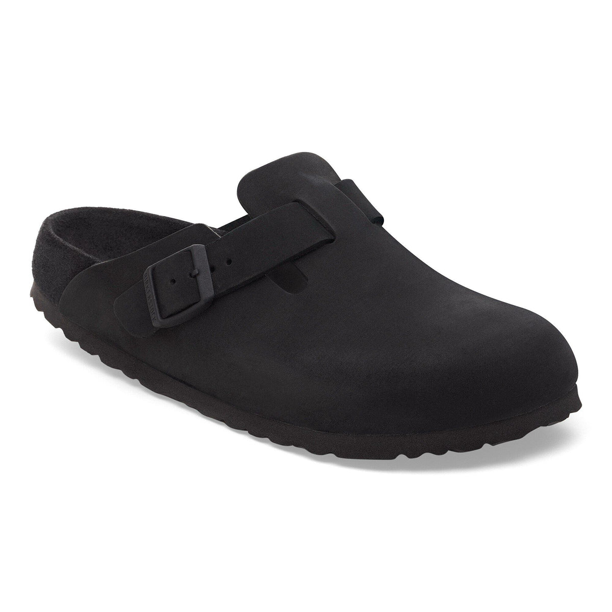 Boston Nubuck Leather in Color Black | Birkenstock