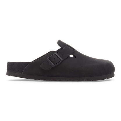 Boston Nubuck Leather in Color Black | Birkenstock