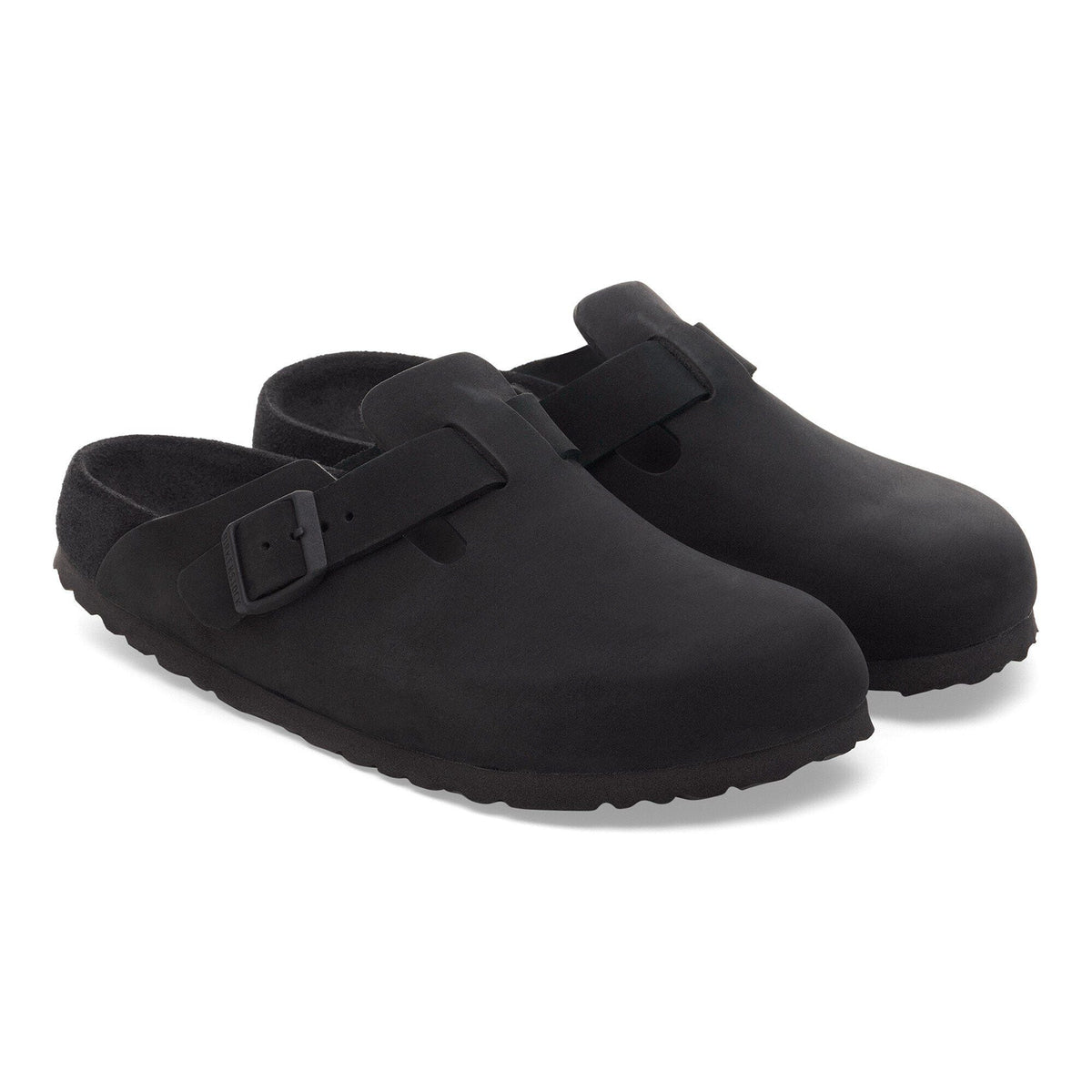 Boston Nubuck Leather in Color Black | Birkenstock