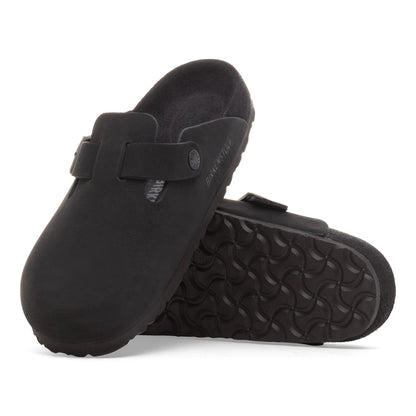 Boston Nubuck Leather in Color Black | Birkenstock
