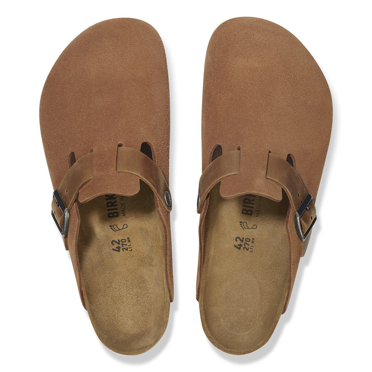 Boston Mixed Leather in Color Cognac | Birkenstock