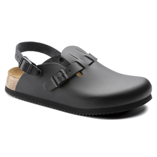 Kay Soft Footbed Birko-Flor in Color Black | Birkenstock